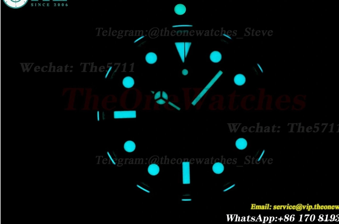 Black YG Clean 40mm Dot YG 116618LN VS3135 Submariner 0112